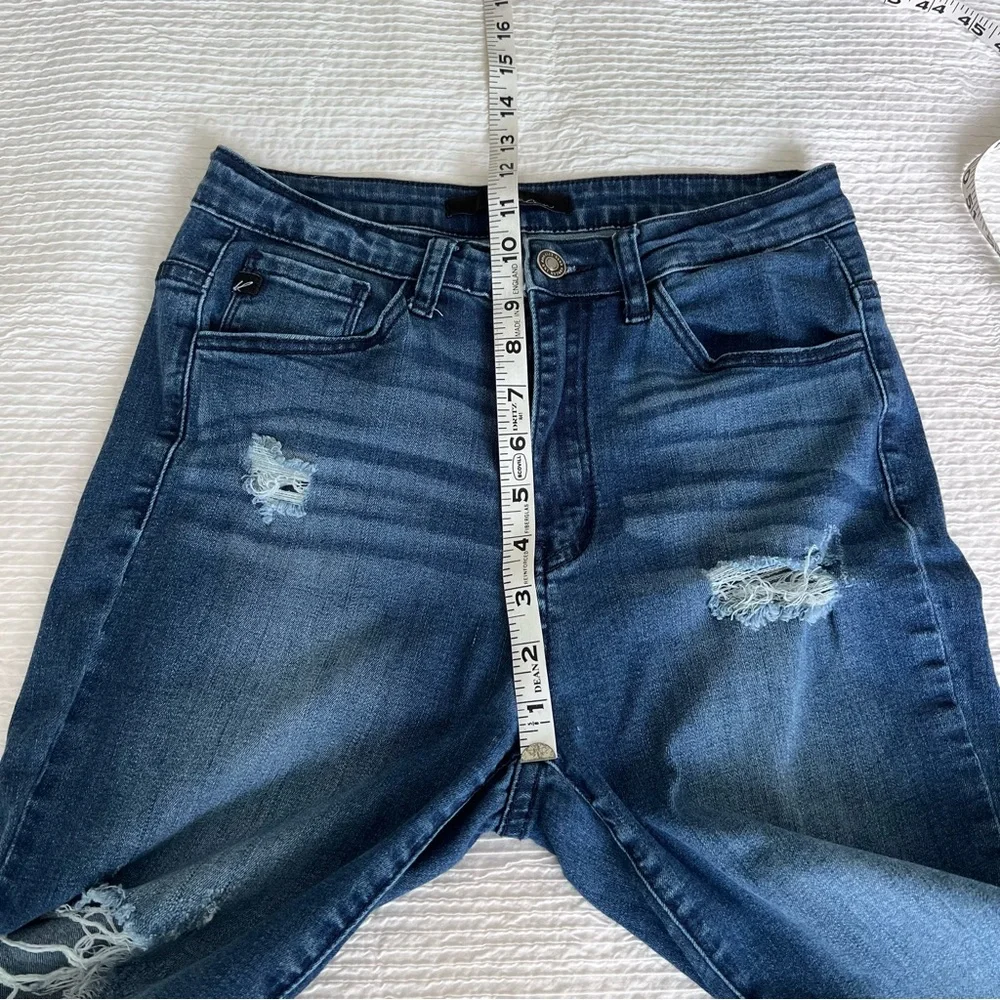 KanCan Estilo high rise raw hem cotton jeans 27